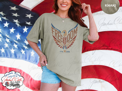 Freedom Eagle T-Shirt — Patriotic 1776 to 2026 America's 250th Graphic Tee