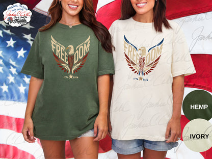 Freedom Eagle T-Shirt — Patriotic 1776 to 2026 America's 250th Graphic Tee